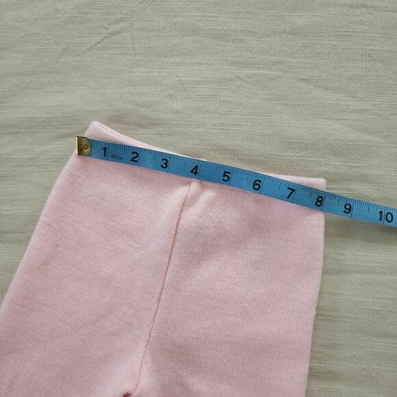Vintage Pastel Pink Knit Pants 12 months - Picture 4 of 8